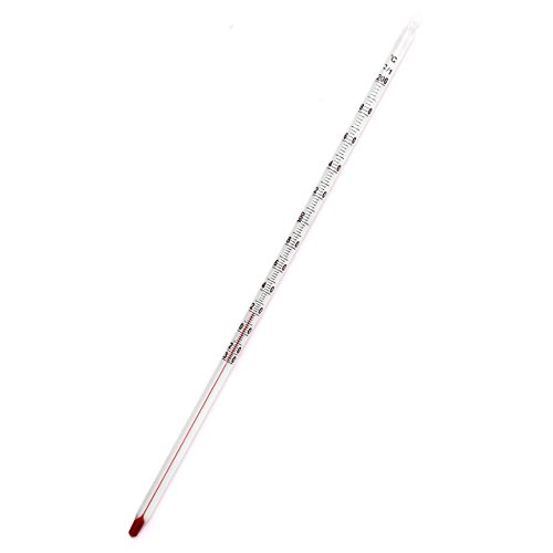 Lantelme 6279 Glasthermometer - Anaolger Glas - Lebensmittel Thermometer Temperaturbereich -30 bis +200 °C