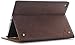Price comparison product image 7.9 Inch iPad MIni 4 Case,elecfan Premium PU Leather Case Vintage Book Style Smart Stand Folio Cover Wallet Pocket Case with Auto Sleep/Wake Feature for iPad Mini 4 - Dark Brown
