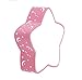 Produktbild AYAYA Sterne Rosa Mädchen Schlafzimmer Kinderlampe Girl Pink Kinderzimmer Flach Led Deckenleuchte Schlafzimmerlampe Leuchten Deckenlampe Decke Lampe Beleuchtung Für Das Prinzessin Kinderzimmer 230V (40CM, Kaltweiß)