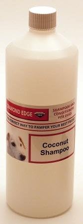 Diamond Edge Coconut Dog Grooming Shampoo, 1 litre