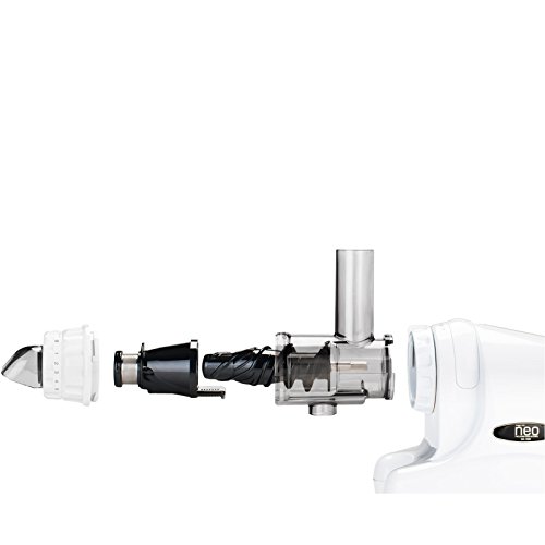 Neo Slow Juicer DA-1000 / Entsafter / Horizontaler Entsafter / Saftpresse – extrem leise – 200 Watt – BPA frei – 20 Jahre Garantie auf den Motor - 3