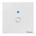 Produktbild Sonoff EU Stecker WLAN Drahtlose Touch Fernbedienung Gehärtetem Glas Schalter Panel LED Licht Wandschalter