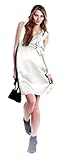  MAMALICIOUS Mama Licious Damen-Kleid Schwangerschafts-Kleid Weiß Größe L