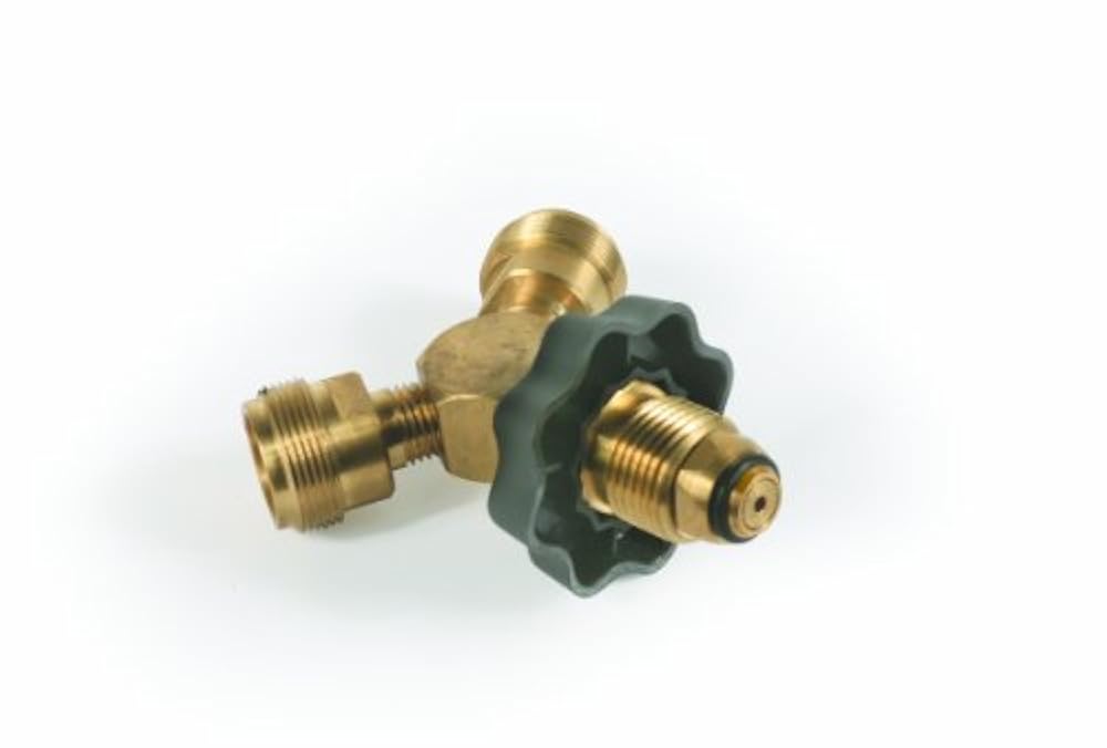 Camco 59893 Propan Y Adapter mit Handrad