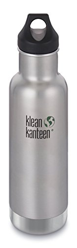 Klean Kanteen 20 oz Classic Insulated mit Loop Cap - 592ml Thermosflasche
