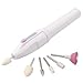 niceEshop(TM) 5 Bits Electric Manicure Nail Drill File Grinder Grooming Kit