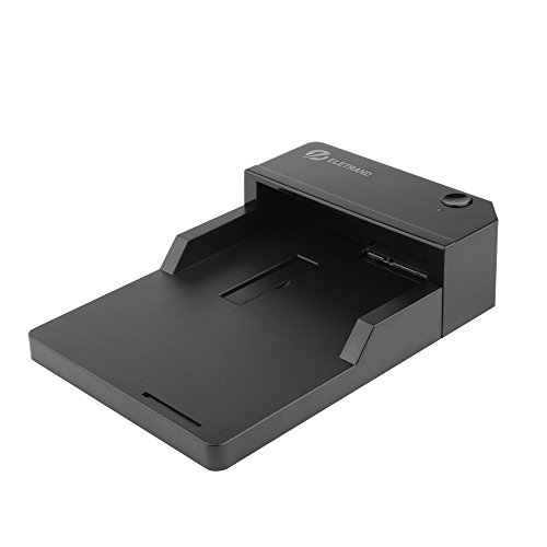 Eletrand 3.5″ USB 3.0 auf SATAIII Externes Festplattengehäuse für 3.5＆2.5-Zoll Desktop-PC HDD und SSD, Hochgeschwindigkeits 5 Gb/s, Unterstützung UASP (Schwarz) - 2
