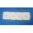 BI - SELF ADHESIVE TENS PAD BUTTON [ SET OF 4 PCS ] FOR TENS AND NMS MACHINES :5 X 5 CM