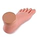 YESURPRISE Practice Fake Foot Model Flexible Movable Soft Silicone Prosthetic Manicure Tool for Nail Art Train