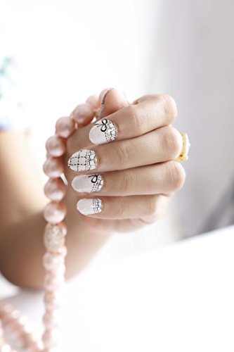 Republic Of Skin London – Premium Imported Nail Polish Art Stickers – Babelicious | 20 Pieces | Lasts 2 Weeks| Spectacular Colours And Designs