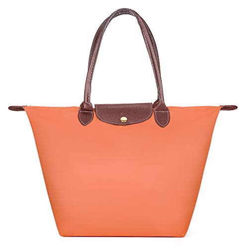 Meersee Bolsos Totes para Mujer, Bolsa de Mano para Mujer Shopper Bolsa con Cremallera Bolsos Totes Bolsa de Impermeable de Nylon