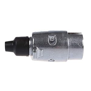 AYUN 1PC Aluminum 12V Towbar Towing Caravan Truck Cork N Type Trailer End 7-Pole Wiring Connector