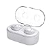 Produktbild TYWZF Bluetooth Kopfhörer, Mini Wireless Kopfhörer Bluetooth 4.1 Freisprecheinrichtung Lade Box Sport Noise Cancelling Stereo Ohrhörer,White