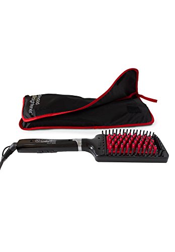 Hollywood Straightener all-in-one straightener-brush - As Seen on High Street TV