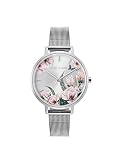 Julie Julsen Damen Analog Quarz Uhr mit Edelstahl Armband JJW30SME