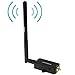 Produktbild Cqu Verstärker, Sunhans SH24BTA-N 35dBm 2,4 GHz 3W 11N / G/B WiFi Signalverstärker WiFi Verstärker Wireless Repeater, IEEE 802.11 b/g/n (Schwarz)