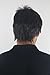 Men's WIG (for Men or Unisex) HIGH QUALITY synthetic short BLACK youthful young look GFW1169-1B Man