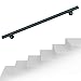 Produktbild Handlaufset Wandhalter 70cm Anthrazit Handlauf Haltegriff Treppe Edelstahl