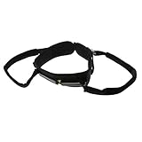 dailymall Gait Belt W/Handle for Transfer&Waking Patients Mobility Assist Aid - Black+Black, XL