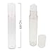 6 Pcs Refillable Essential Oil Aromatherapy Roller Bottle Empty Clear Plastic Roll-On Bottles Wholesale Boston Round Attar Bottle 10 ml Roller Ball