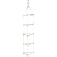 MAMOI® Hanging Triangle Ladder for Kids | Rope Ladder Kids Outdoor scandi Design | Sustainable Hanging 3 sided Ladder Kids made of Natural Wood | 100% ECO | Made in EU