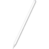 Zore Pencil 09 Palm-Rejection Magnetik Şarj ve Eğim &Ouml;zellikli Dokunmatik &Ccedil;izim Kalemi Beyaz