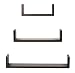 Brown Decorative Wooden Wall Shelves 3 Pcs Set RS.999.00