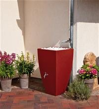 Preisvergleich Produktbild Regentonne / Regenwassertank 200 L REWATEC Modena rubinrot