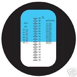 IMKER REFRAKTOMETER BRIX ZUCKER HONIG BAUME ATC WASSER-NEU-Art-Nr-3002 MIT KALIBRIERFLÜSSIGKEIT - 2