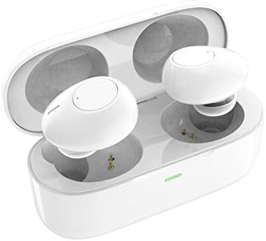 MJYUN in Ear Wireless Earbuds, Upgraded V5.0 Bluetooth Headphones for iPhone iPad, Samsung and More (White)