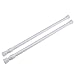 Produktbild 2 PCS Teleskop Duschvorhangstange ausziehbar 30–50 cm Stange Bad/Schlafzimmer