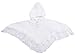 BABYTOWN Baby Knitted Hooded Poncho Fringed Newborn to 24 Months