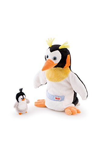 Preisvergleich Produktbild Trudi Hand Puppet Penguin & Baby Plush Toy by Trudi