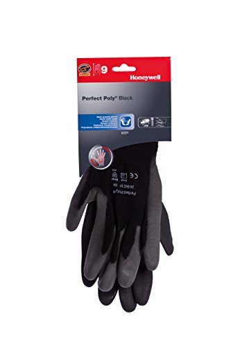 Honeywell 2400251-09/SP Perfect Poly Black, Size 9 Carded