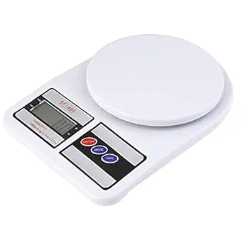 EMAILYA RETAILS Electronic Kitchen Digital Weighing Scale Multipurpose (White , 10 Kg-SF 400)
