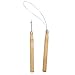 Hair Extension Pliers & Pulling Wood Hook Needle Micro Rings Beads Loop Tools Kit