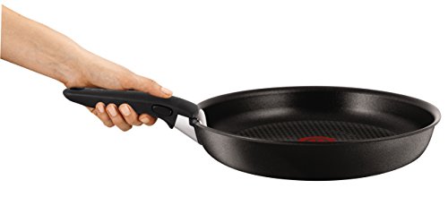 Tefal L65092 Ingenio Expertise Pfannen-Set, 24 + 28 cm, inklusive Griff, induktionsgeeignet, antihaftversiegelt, schwarz - 3