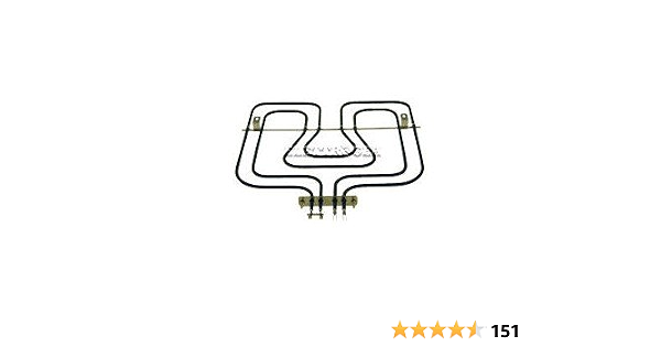 RESISTENZA FORNO SUPERIORE REX ELECTROLUX 800+1650W 230V MODELLI CMC60 ,  EKM67 , : Amazon.it: Grandi elettrodomestici