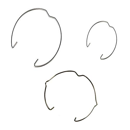 Mzming [18pcs] GU10 / MR16 / MR11 Anneau Clip Clips For Small Loose Objects De Bague De Fixation Such As Rings/ Guirlande /Support D'ampoule - 35 Et 50 Mm De DiamÈTre