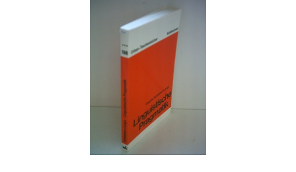 Brigitte Schlieben Lange Linguistische Pragmatik Amazon De Schlieben Lange Brigitte Bucher