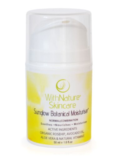 WithNature Skincare Sunglow Botanical Moisturiser (Normal/Combination Skin) 50ml