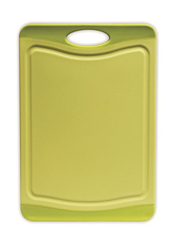 Excelsa Security Schneidebrett antibakteriell Kunststoff, Orange/Gelb/Grün/Hellblau, 29 x 20 x 2 cm - 4