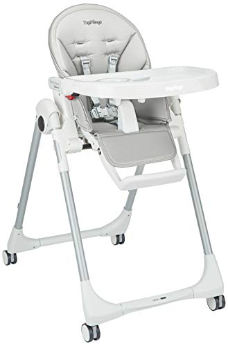 Peg Perego Prima Pappa Follow Me - Seggiolone Reclinabile Per Bambini 0-3 Anni | Con Ruote, Pieghevole - Foto 5