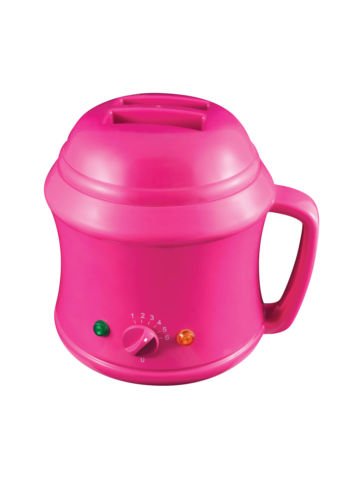 030417 - Deo PINK Professional 500cc Wax Waxing Leg Face Heater Pot Warmer Analogue