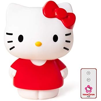 Hello Kitty LED light lamp night light colour changing girls birthday ...