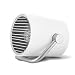 Produktbild TRDyj Mini Fan Schreibtisch USB Creative Stumm Student Tragbare Kühler Wind Home Office Outdoor Reise (Farbe : Weiß)