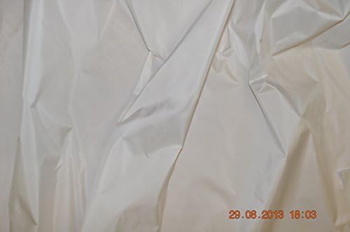 Pure silk taffetta, 140 cm, ivory, sold by the meter