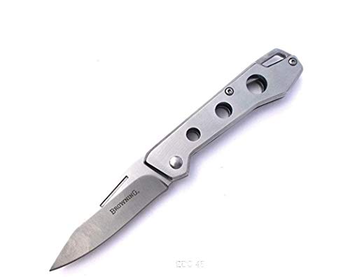 Leaf Stainless Steel Folding Pocket Knife - Sharp Compact EDC Every Day Carry Leaf Stainless Steel Folding Pocket Knife - Sharp Compact EDC Every Day Carry