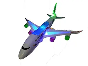 Lukas A380 Aeroplane Toy for Kids with Beautiful Lights and Sound, Airplane Toy for Kids New