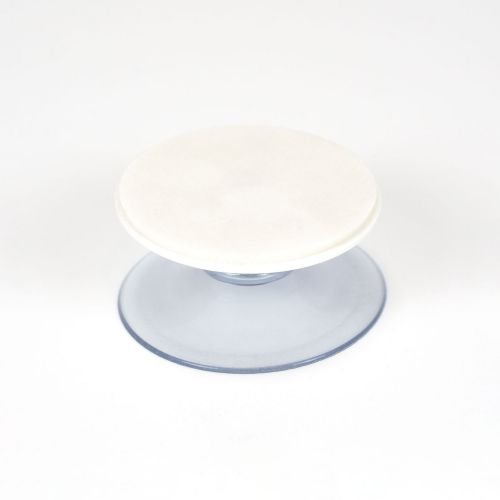 Preisvergleich Produktbild Saugnapf klar 40 mm mit Klebefläche